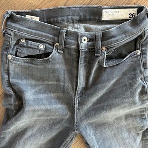 Rag & Bone High Rise Crop Jeans